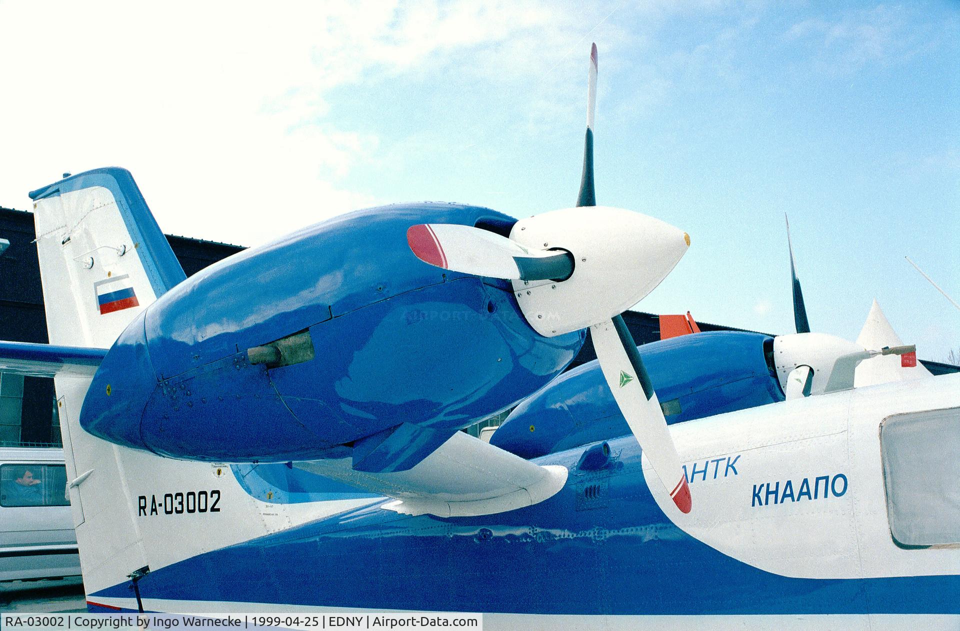 RA-03002, 1997 Beriev Be-103 C/N 3002, Beriev Be-103 second prototype at the Aero 1999, Friedrichshafen