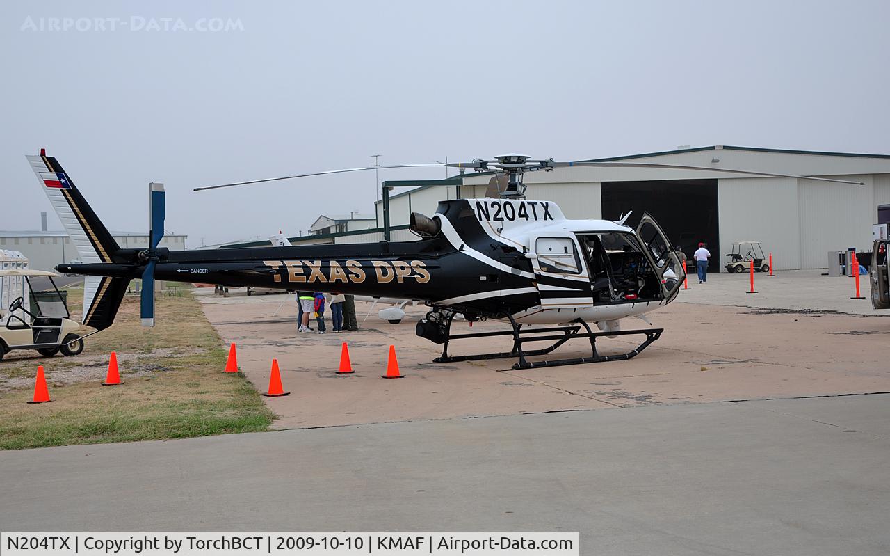 N204TX, 2003 Eurocopter AS-350B-2 Ecureuil C/N 3711, Texas DPS Eurocopter on the static ramp during CAF Airsho 2009.