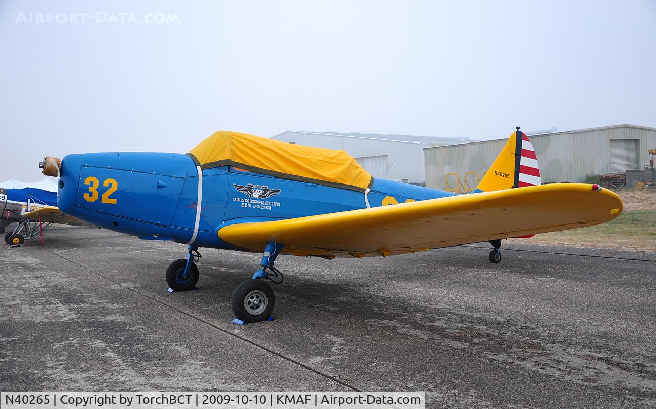 N40265, 1941 Fairchild M-62A-4 C/N T41-562, Fairchild M-62A on the training ramp during CAF Airsho 09.