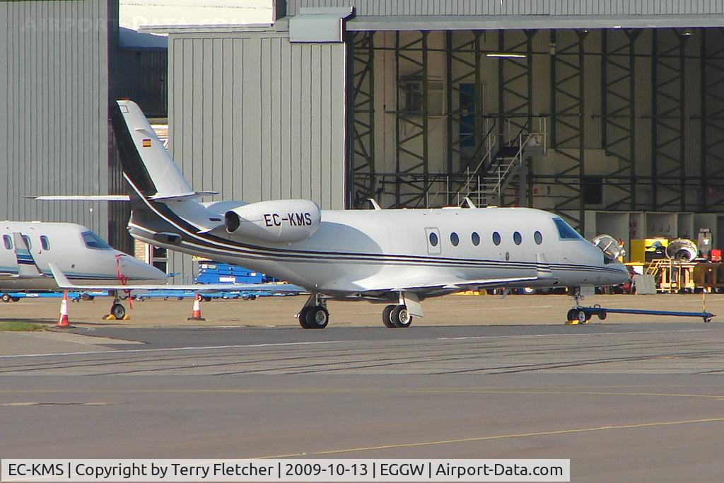 EC-KMS, 2007 Gulfstream Aerospace G150 C/N 237, G150 at Luton