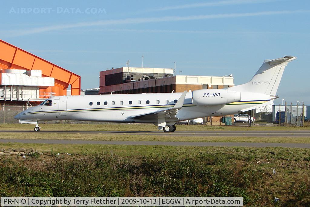 PR-NIO, 2007 Embraer EMB-135BJ Legacy C/N 14501012, Legacy 600 at Luton