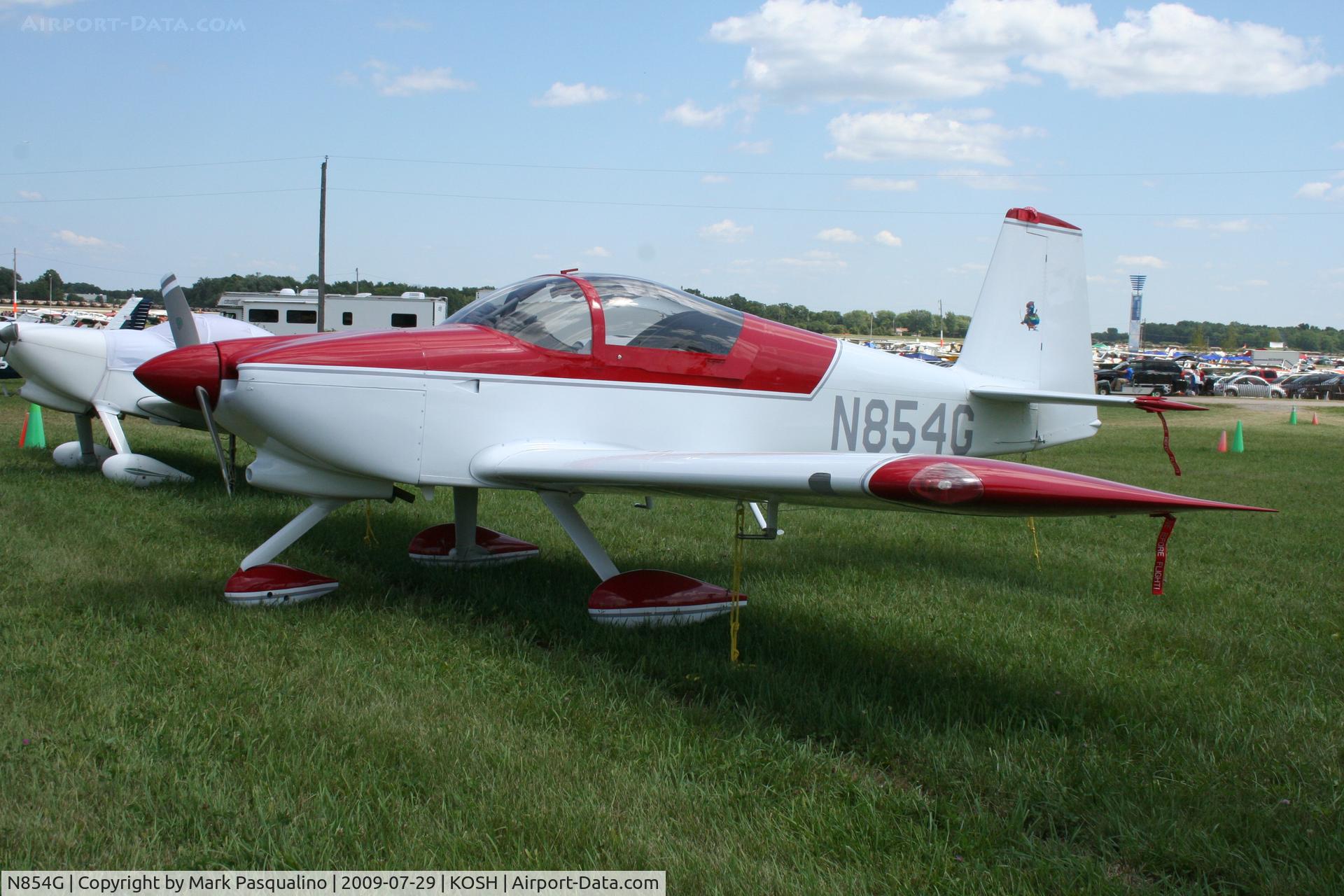 N854G, 2005 Vans RV-7A C/N 70854, RV-7A