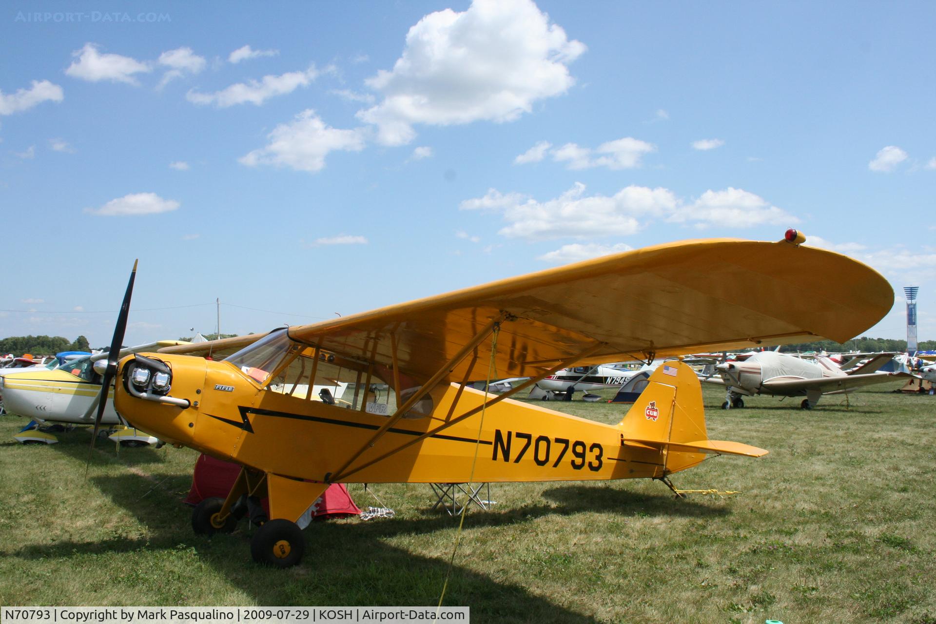 N70793, 1946 Piper J3F-65 C/N 17811, Piper J3F-65