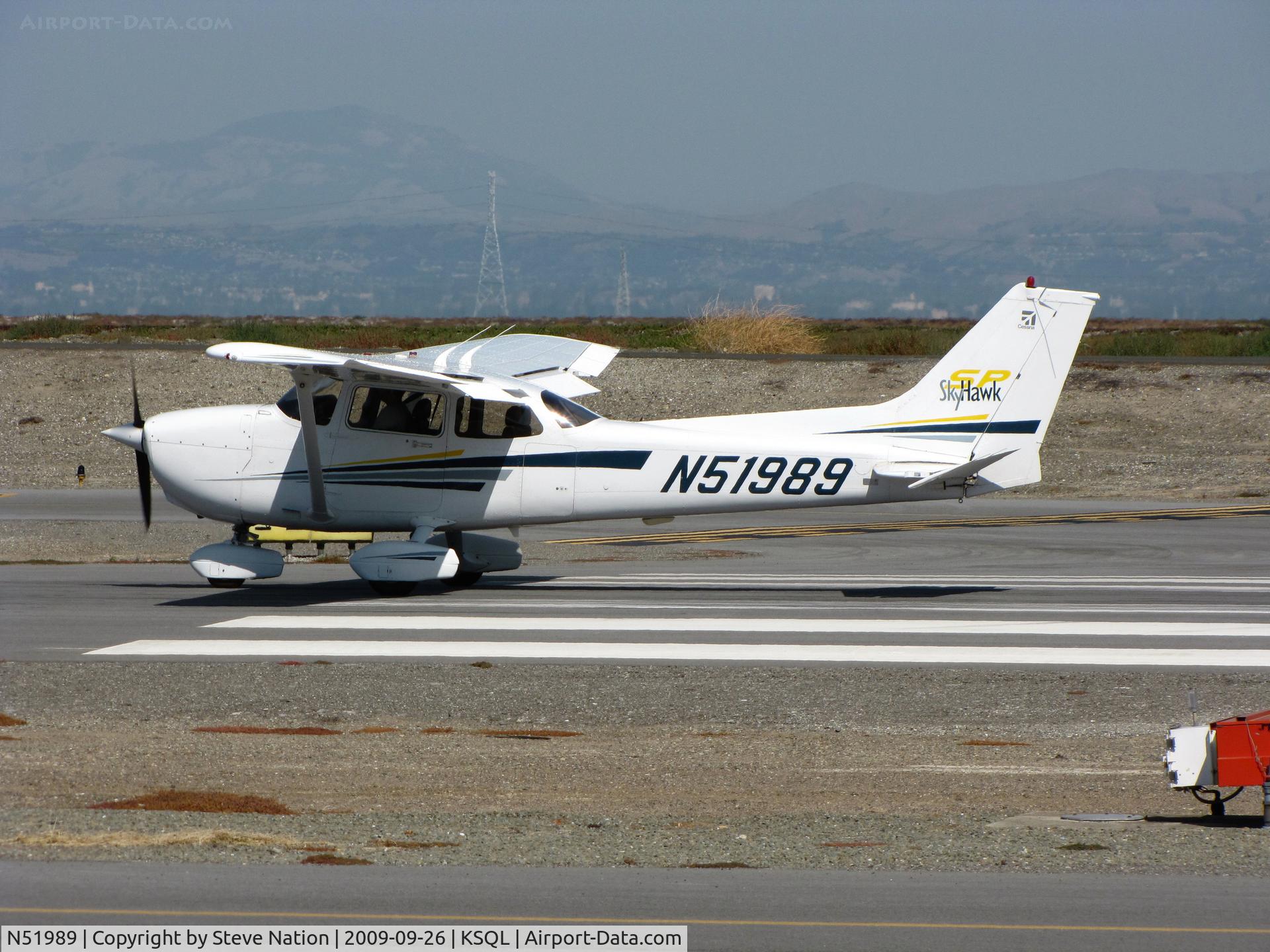 N51989, 2002 Cessna 172S C/N 172S9095, Locally-based 2002 Cessna 172S on take-off