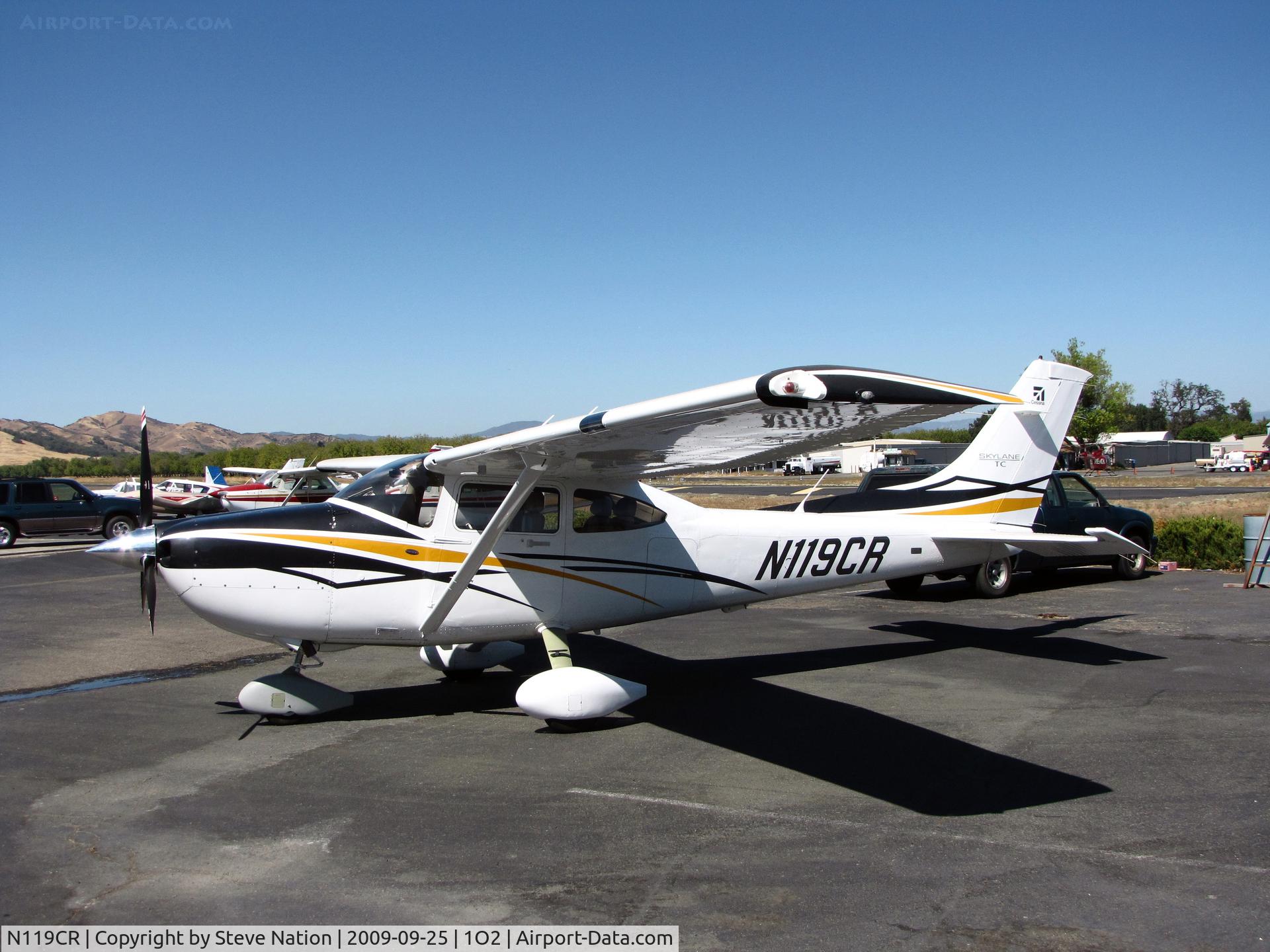 N119CR, 2007 Cessna T182T Turbo Skylane C/N T18208766, 2007 Cessna T182T from Watsonville, CA visiting Lampson Field