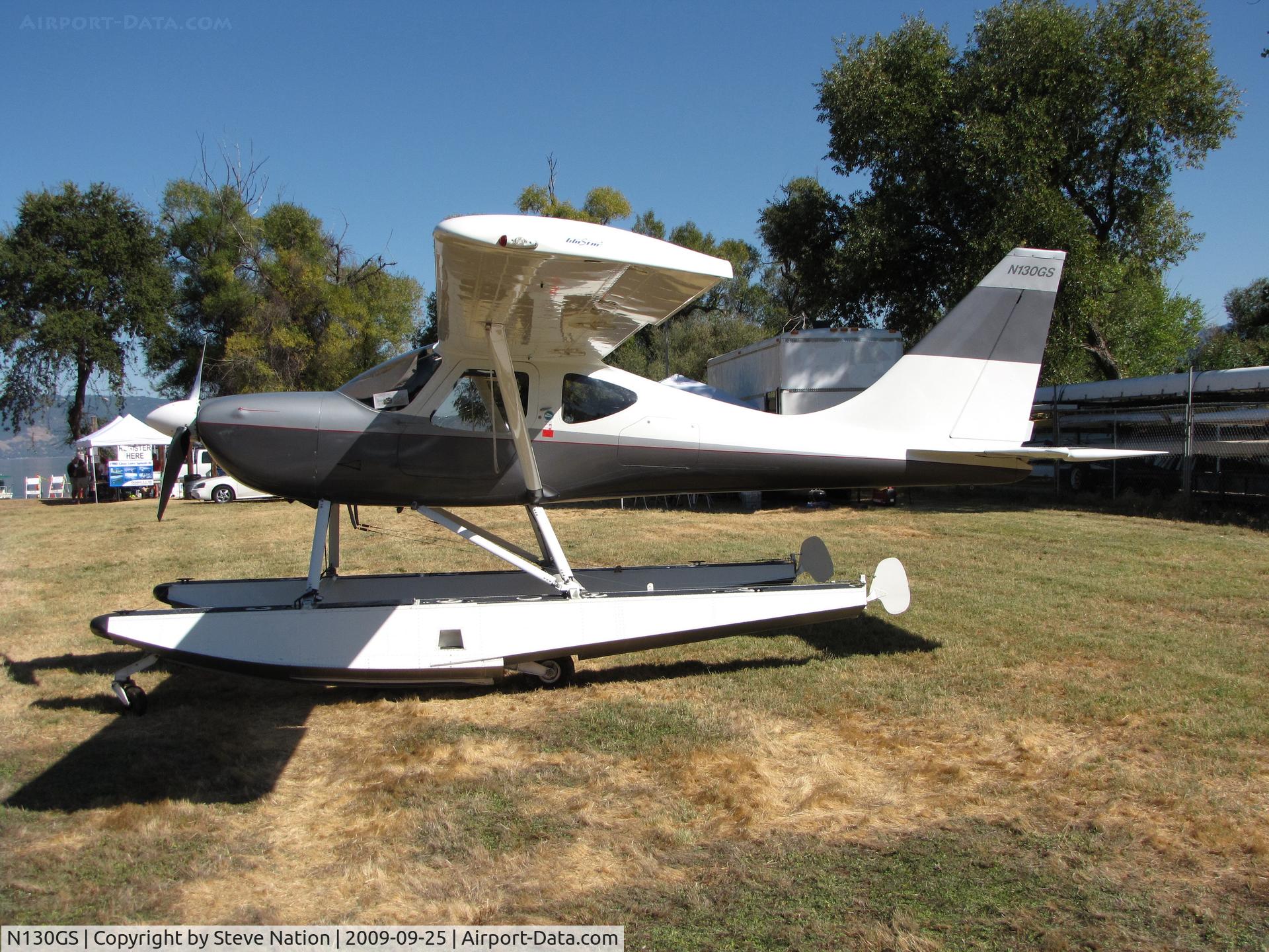 N130GS, 1999 Stoddard-Hamilton GlaStar C/N 5065, Float-equipped 1999 Wester W G/steiger E R GLASTAR at 30th Annual Clear Lake Splash-In (Lakeport, CA)