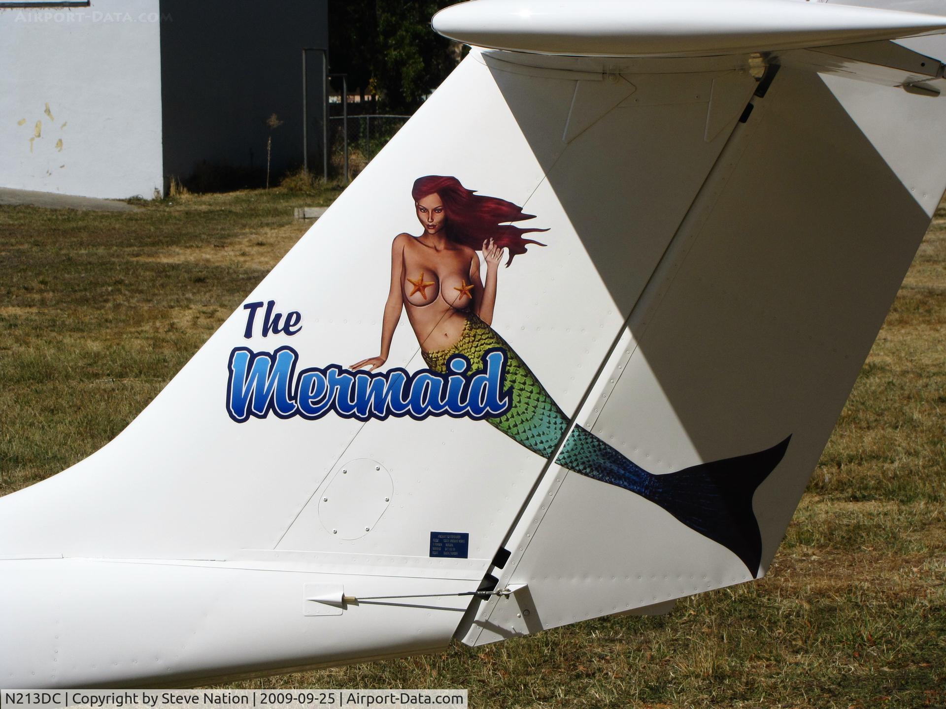 N213DC, 2007 CZAW Mermaid C/N O/C 5 KE 04, THE MERMAID on Fresno, CA-based 2007 Czech Aircraft Works MERMAID at Lakeport, CA on Clear Lake (old Natural HS Field) for 30th Annual CL Splash-In