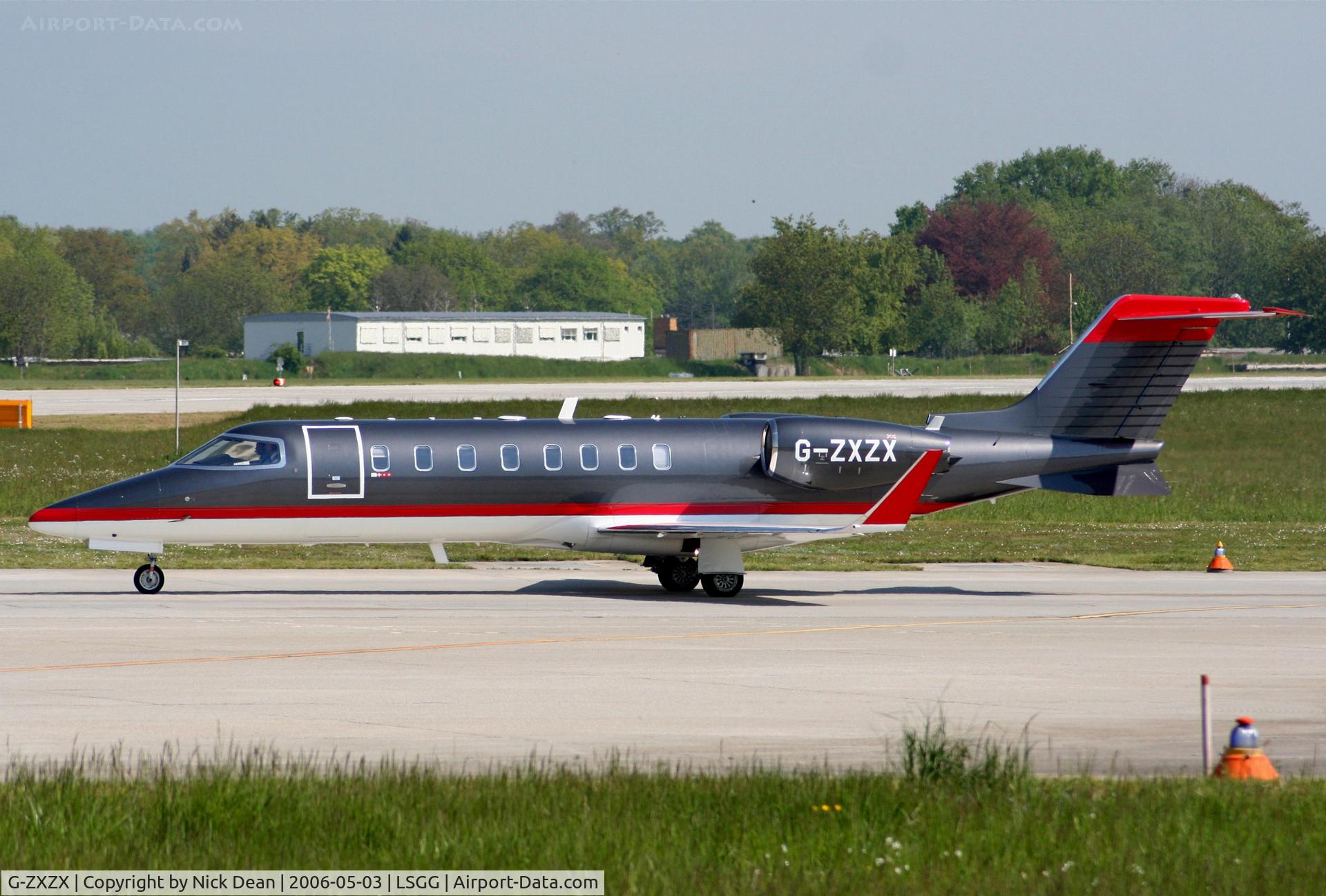 G-ZXZX, 2001 Learjet 45 C/N 45-005, LSGG