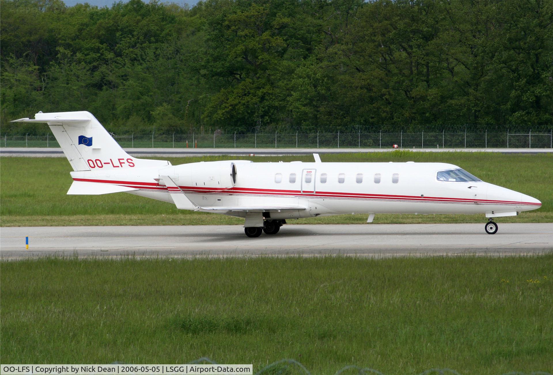 OO-LFS, 1998 Learjet 45 C/N 45-018, LSGG
