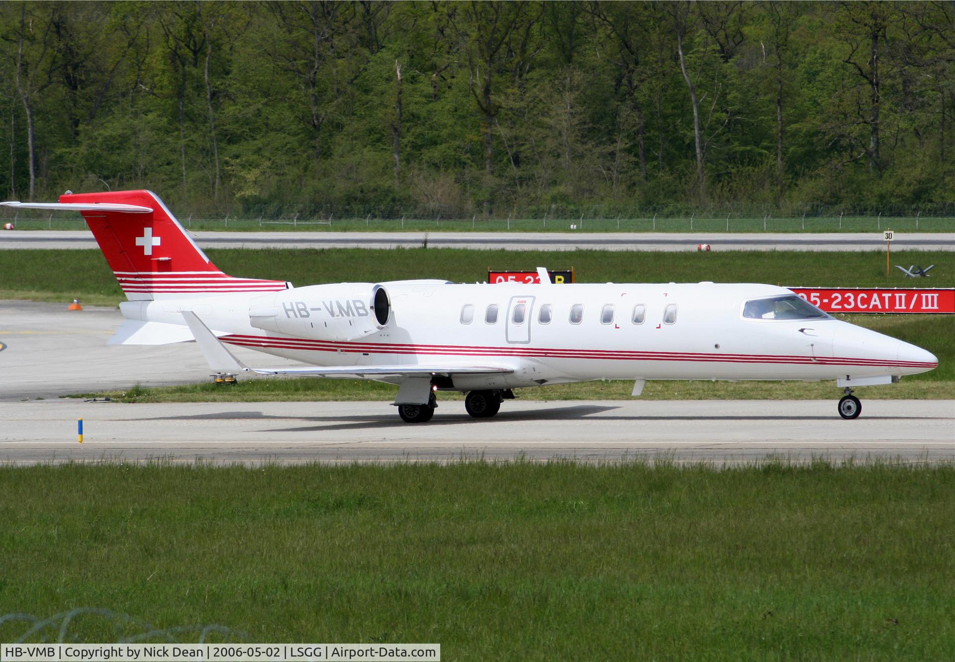 HB-VMB, 1999 Learjet 45 C/N 45-021, LSGG