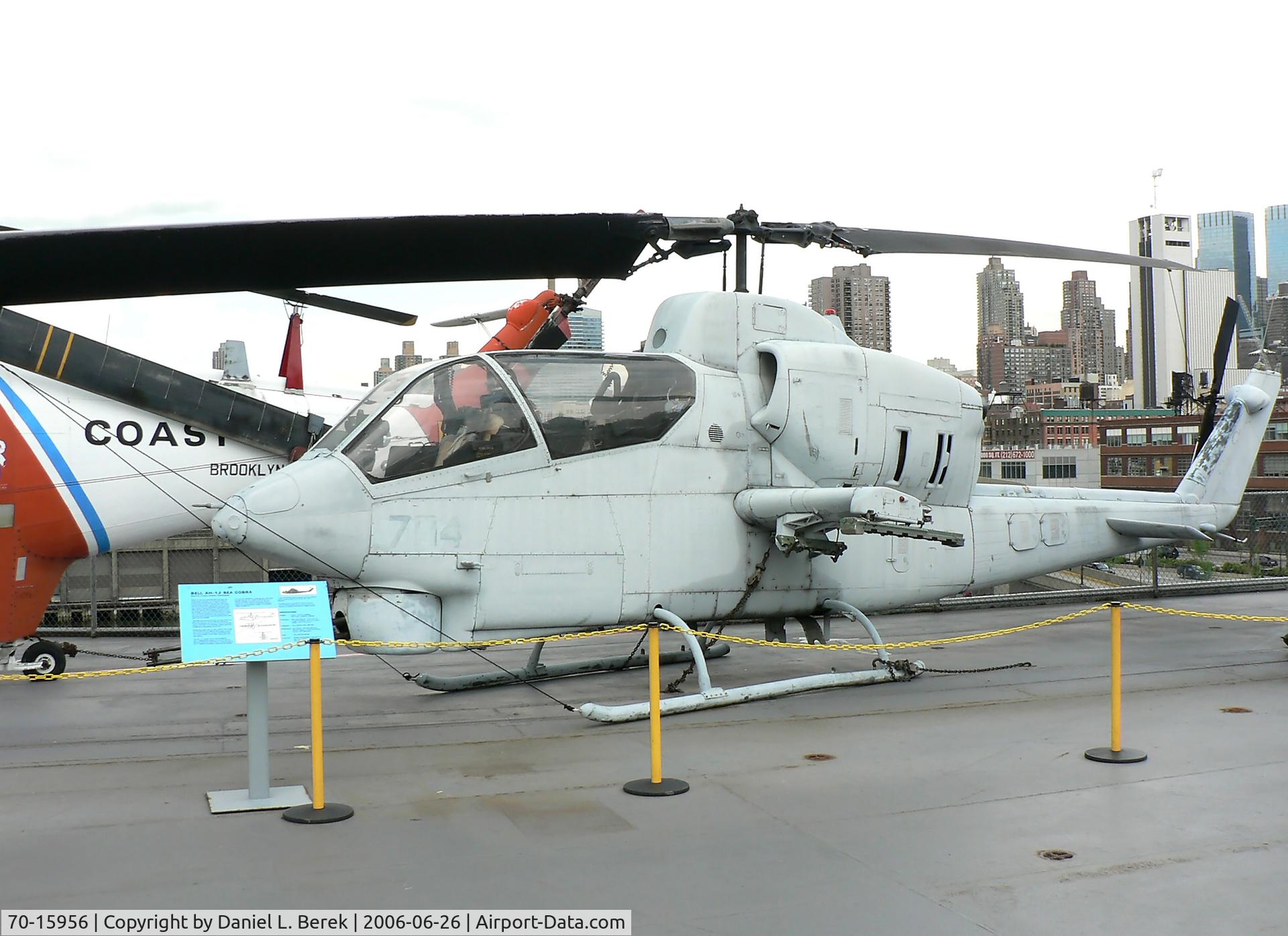 70-15956, Bell AH-1F Cobra C/N 20900, Navy version of the famous US Army attack helicopter