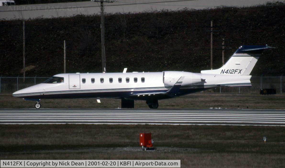 N412FX, 2000 Learjet 45 C/N 45-103, KBFI