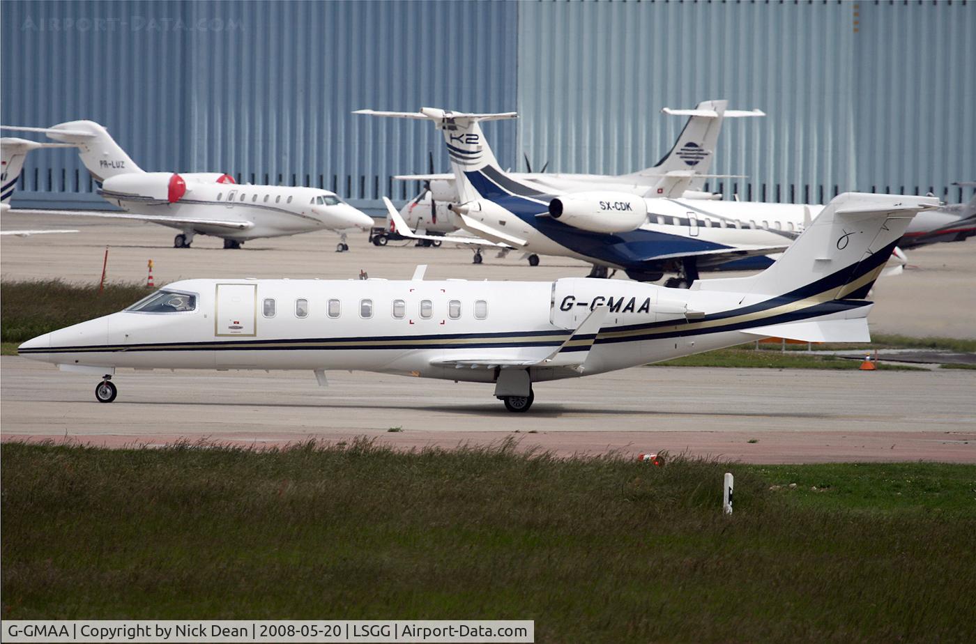G-GMAA, 2001 Learjet 45 C/N 45-167, LSGG
