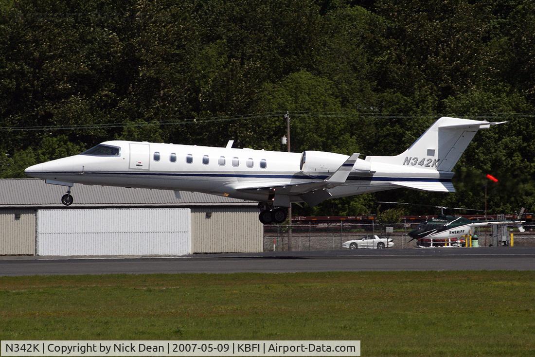 N342K, 2001 Learjet 45 C/N 171, KBFI