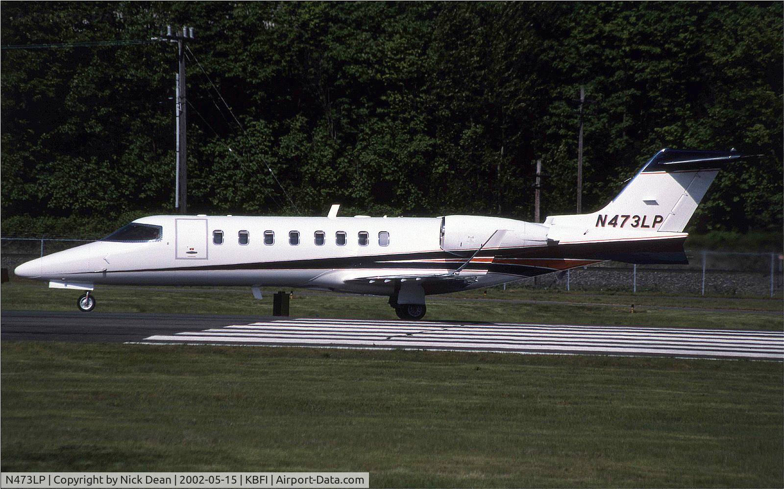 N473LP, Learjet Inc 45 C/N 196, KBFI