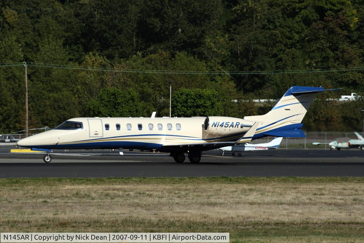 N145AR, 2002 Learjet 45 C/N 203, KBFI