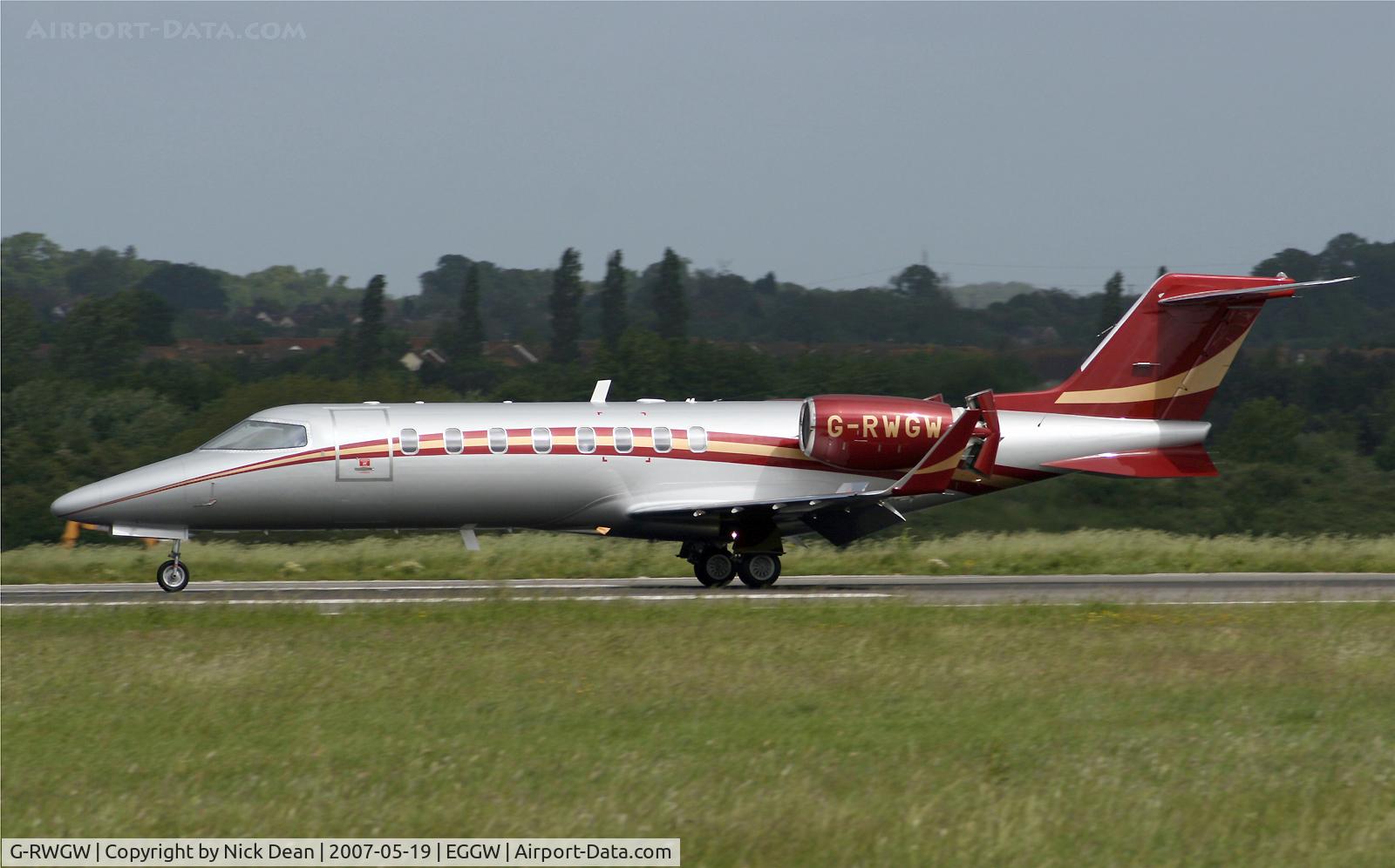 G-RWGW, 2002 Learjet 45 C/N 45-213, EGGW