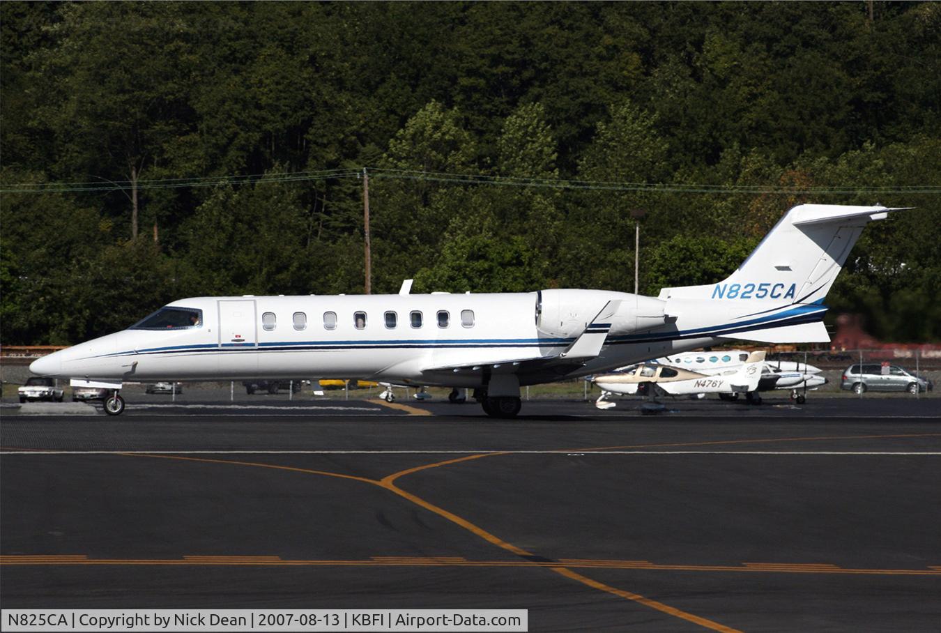 N825CA, Learjet Inc 45 C/N 220, KBFI