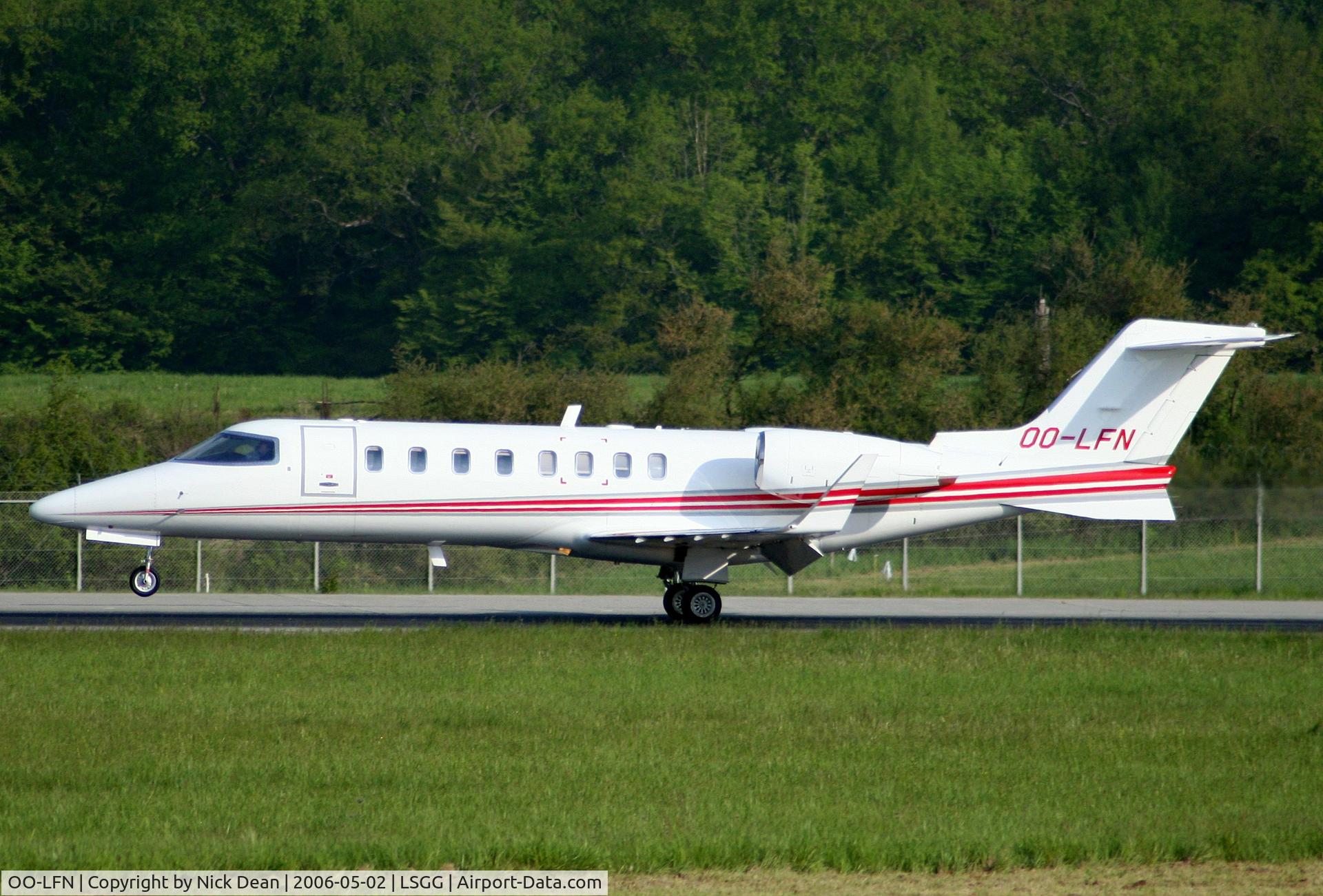 OO-LFN, Learjet 45 C/N 45-250, LSGG