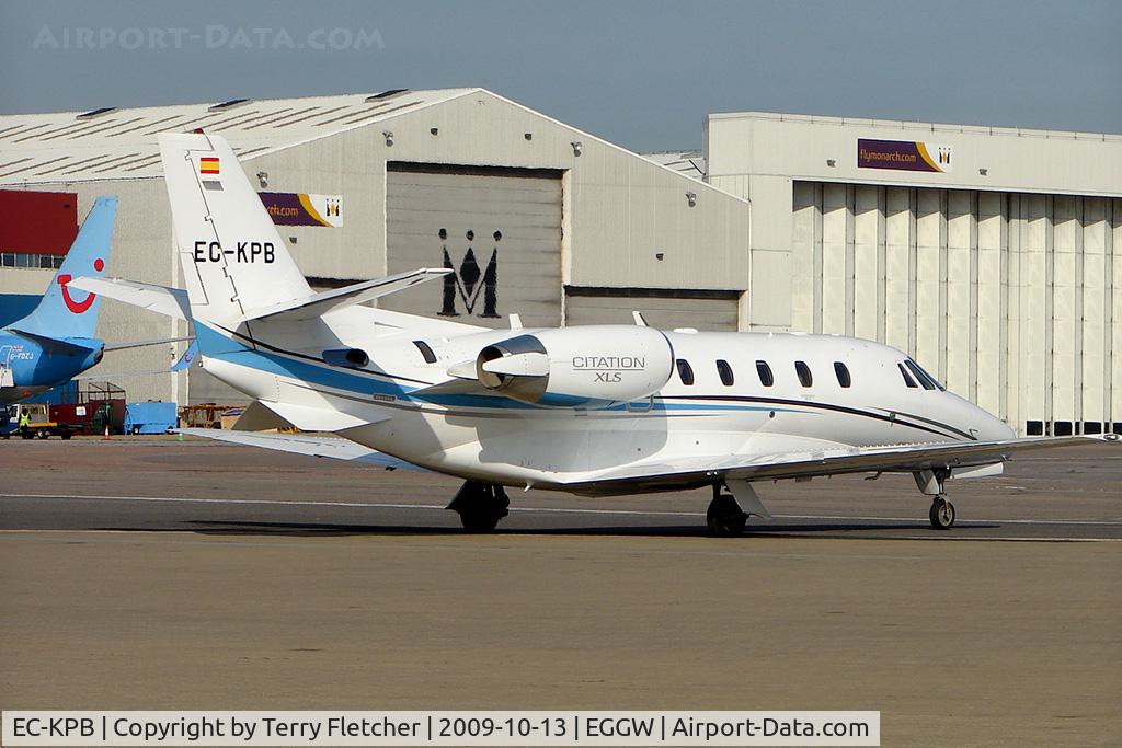 EC-KPB, 2007 Cessna 560XLS Citation Excel C/N 560-5753, Spanish Citation Excel at Luton