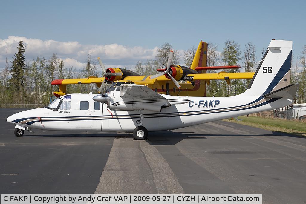 C-FAKP, 1972 Aero Commander 690 C/N 11040, Aero Comander 690