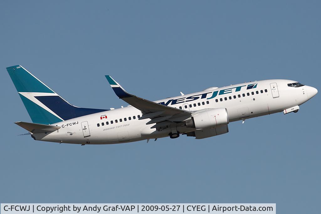 C-FCWJ, 2008 Boeing 737-7CT C/N 35086, Westjet 737-700