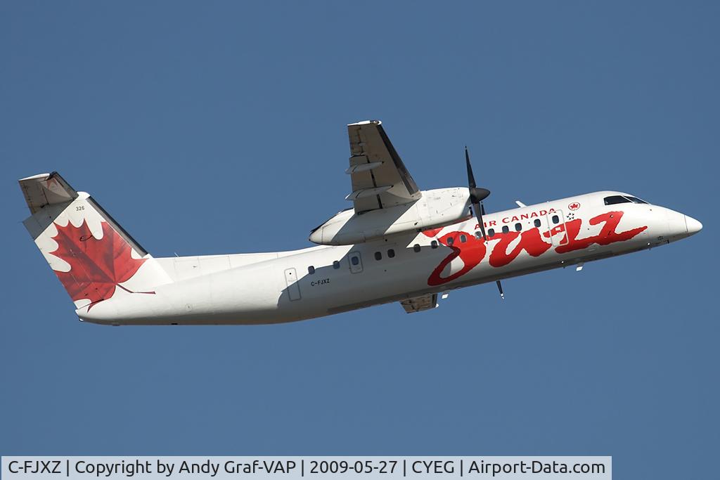 C-FJXZ, 1991 De Havilland Canada DHC-8-311 Dash 8 C/N 264, JAZZ DHC 8-300