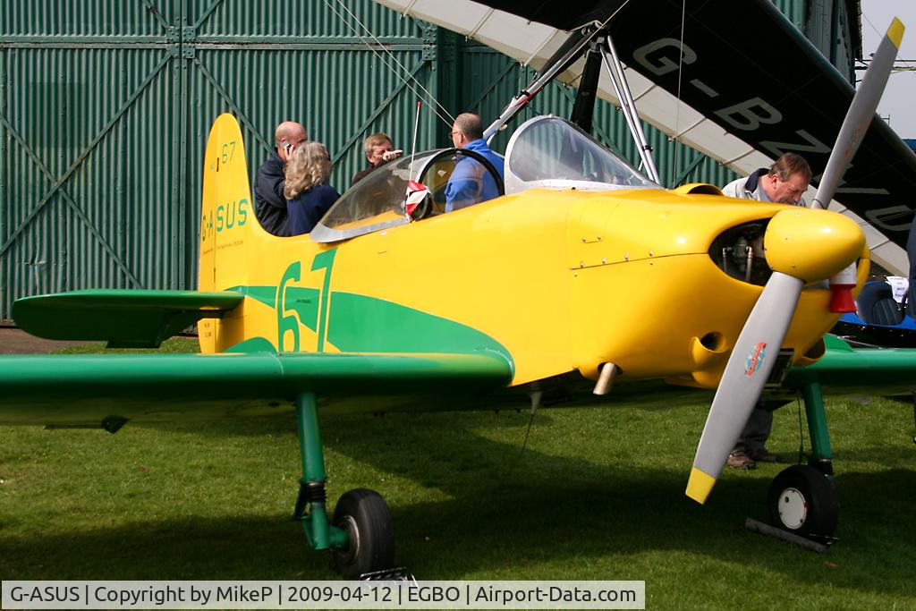 G-ASUS, 1967 Jurca MJ-2 Tempete C/N PFA 2001, Pictured at the Easter Open Day & Fly-In.