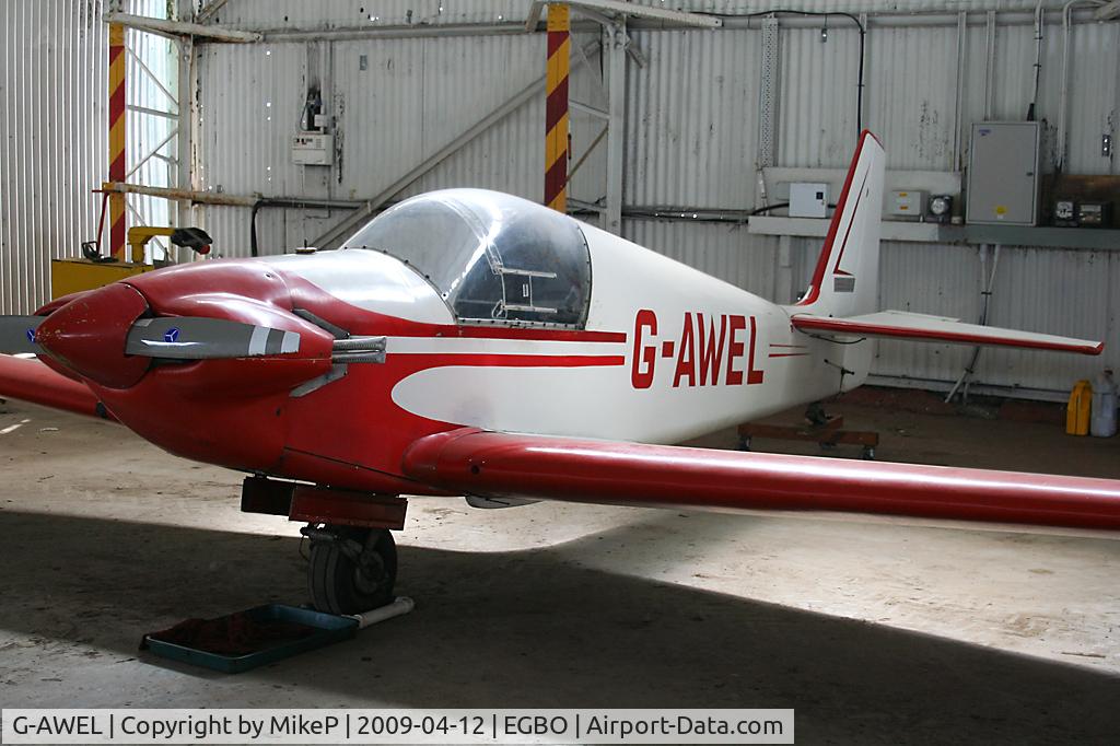 G-AWEL, 1968 Sportavia-Putzer Fournier RF-4D C/N 4077, Pictured at the Easter Open Day & Fly-In.