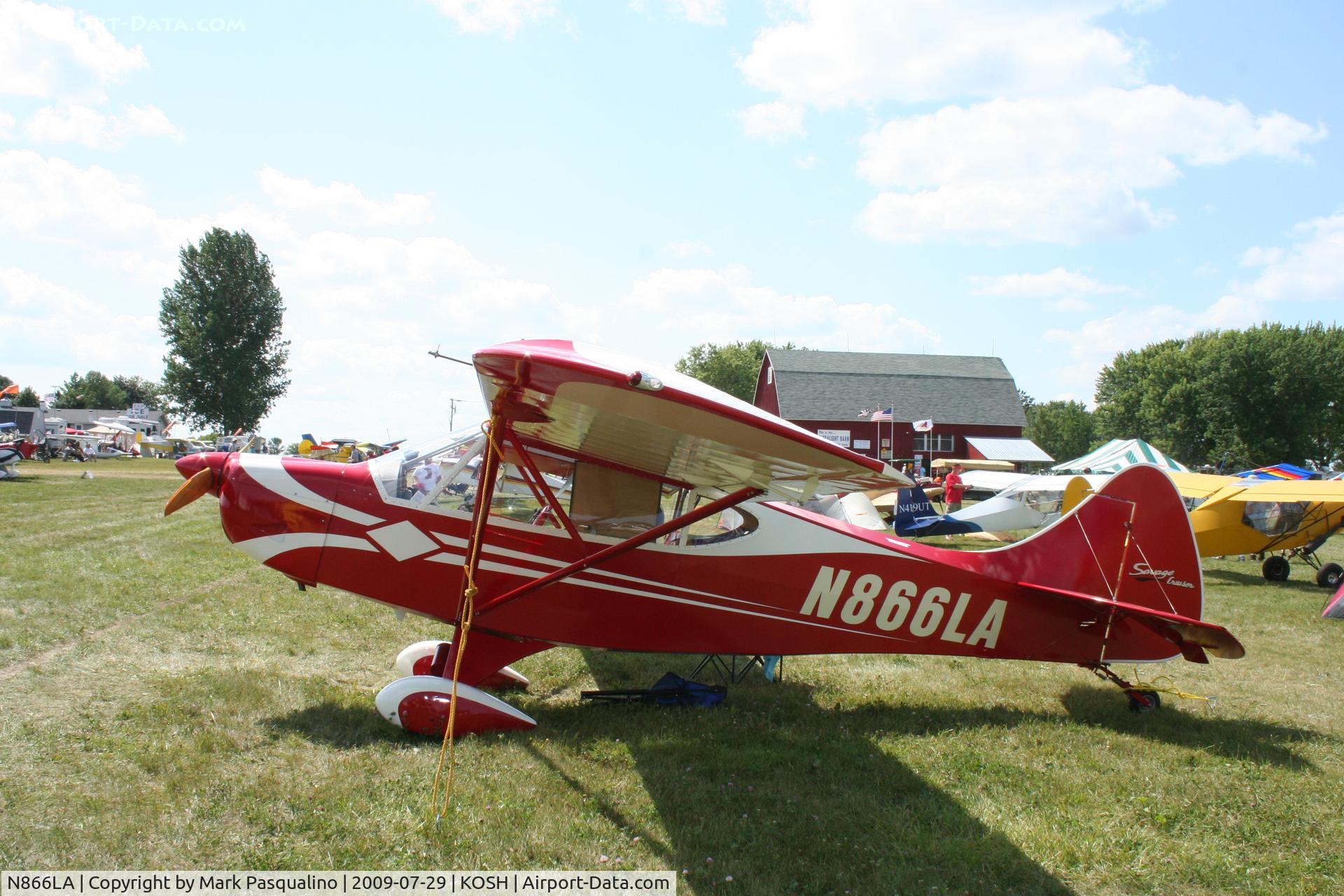 N866LA, 2006 Zlin Savage Classic C/N 0082, Zlin Savage