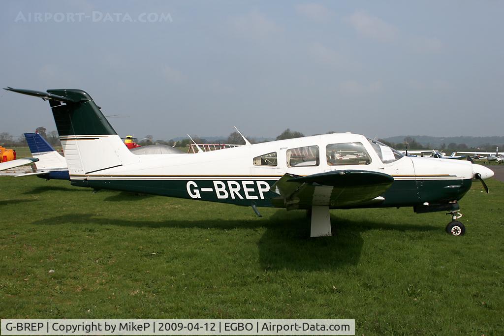 G-BREP, 1979 Piper PA-28RT-201 Cherokee Arrow IV Arrow IV C/N 28R-7918119, Pictured during the Easter Open Day & Fly-In.