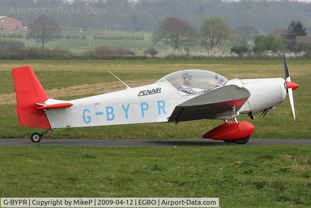G-BYPR, 2000 Zenair CH-601HD C/N PFA 162-12816, Pictured during the Easter Open Day & Fly-In.