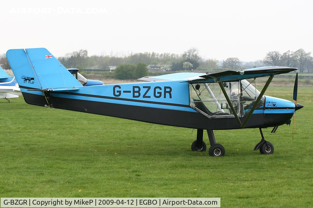 G-BZGR, 2000 Rans S-6ES Coyote II C/N PFA 204-13595, Visitor during the Easter Fly-in.