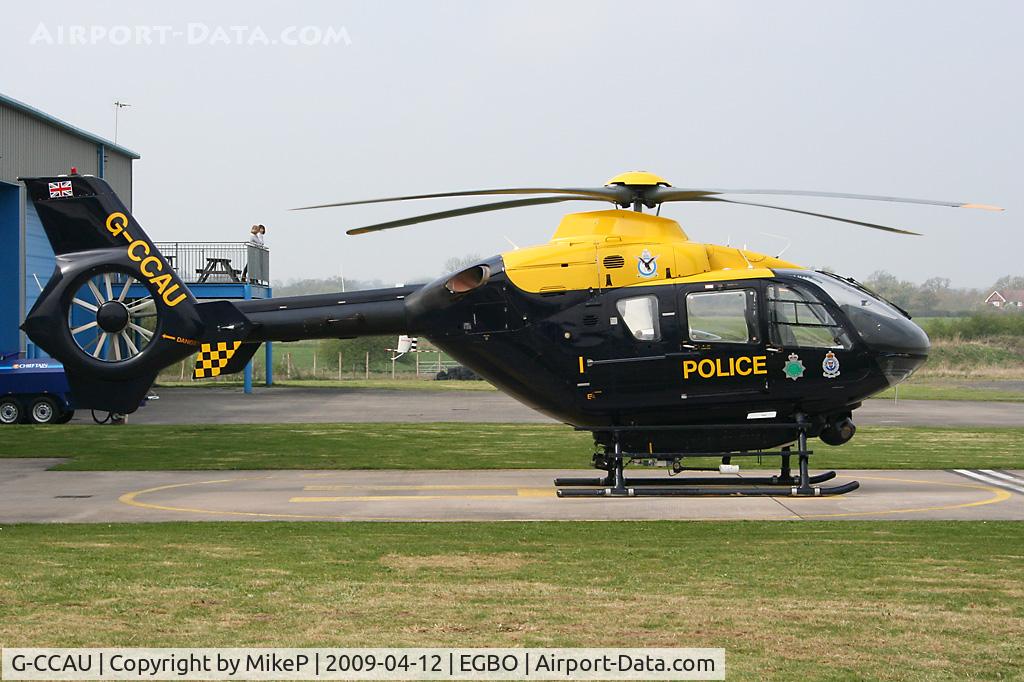 G-CCAU, 1997 Eurocopter EC-135T-1 C/N 0040, Waiting for the next alert.