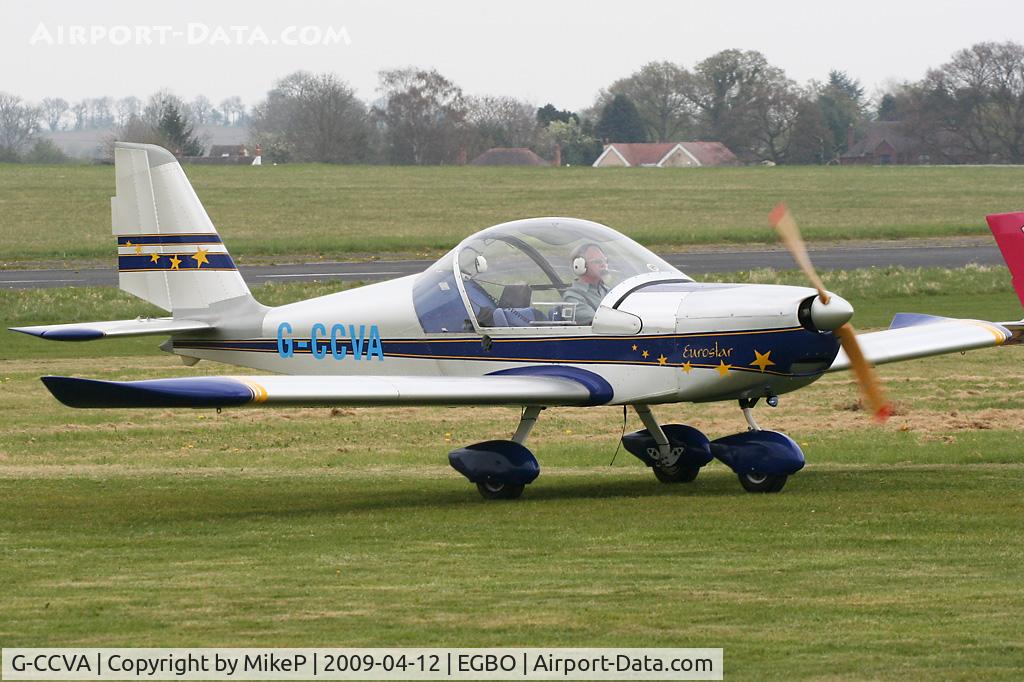 G-CCVA, 2004 Aerotechnik EV-97 TeamEurostar UK C/N PFA 315-14226, Taken during the Easter Fly-in.