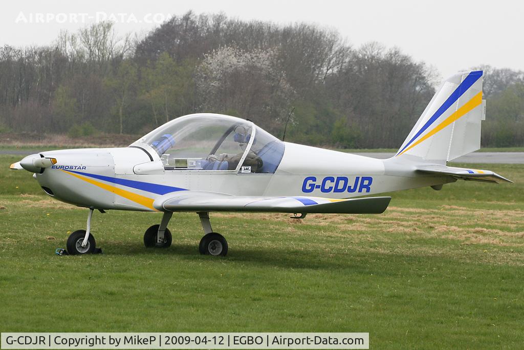 G-CDJR, 2005 Cosmik EV-97 Eurostar C/N 2318, Pictured during the Easter Open Day & Fly-In.