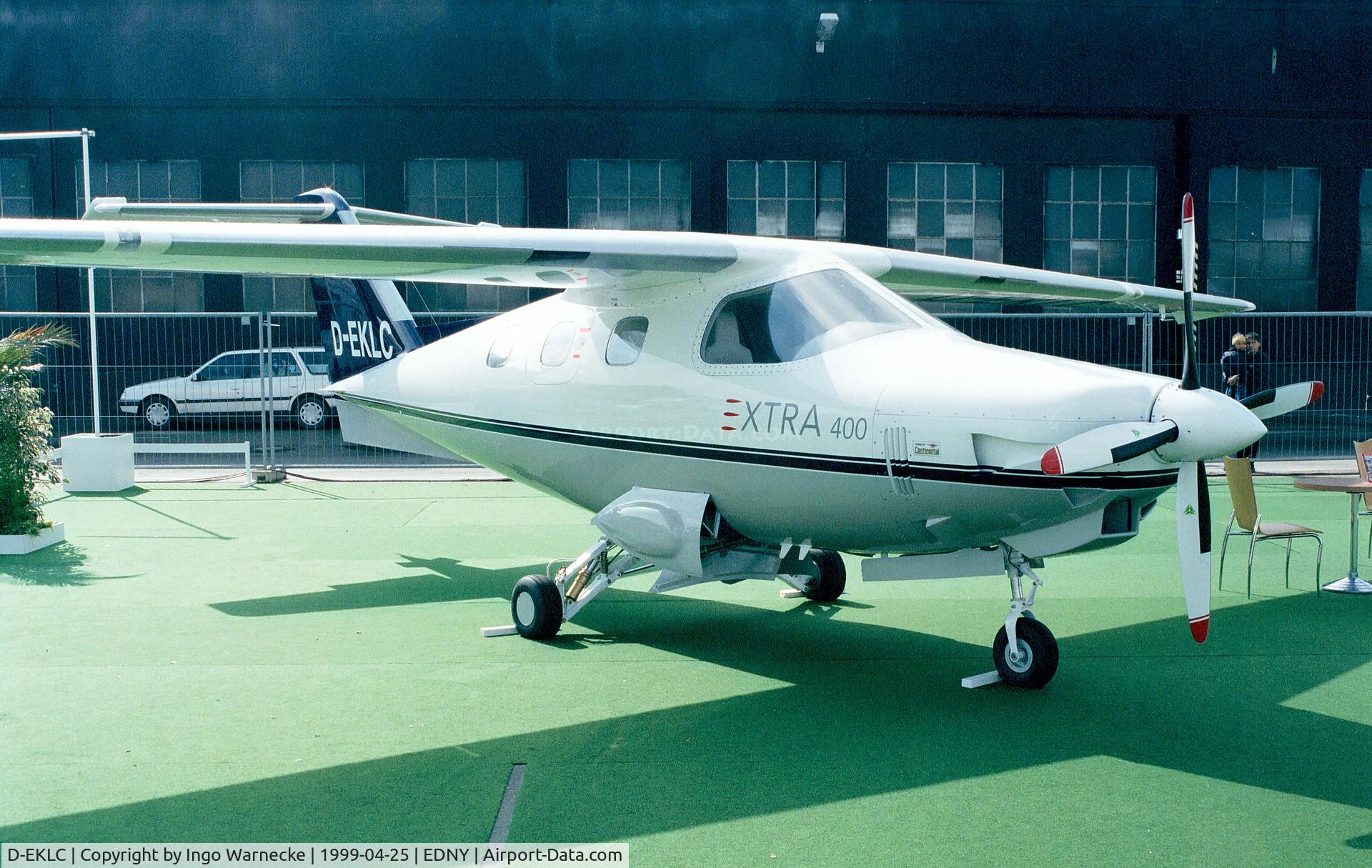 D-EKLC, Extra EA-400 C/N 04, Extra EA-400 at the Aero 1999, Friedrichshafen