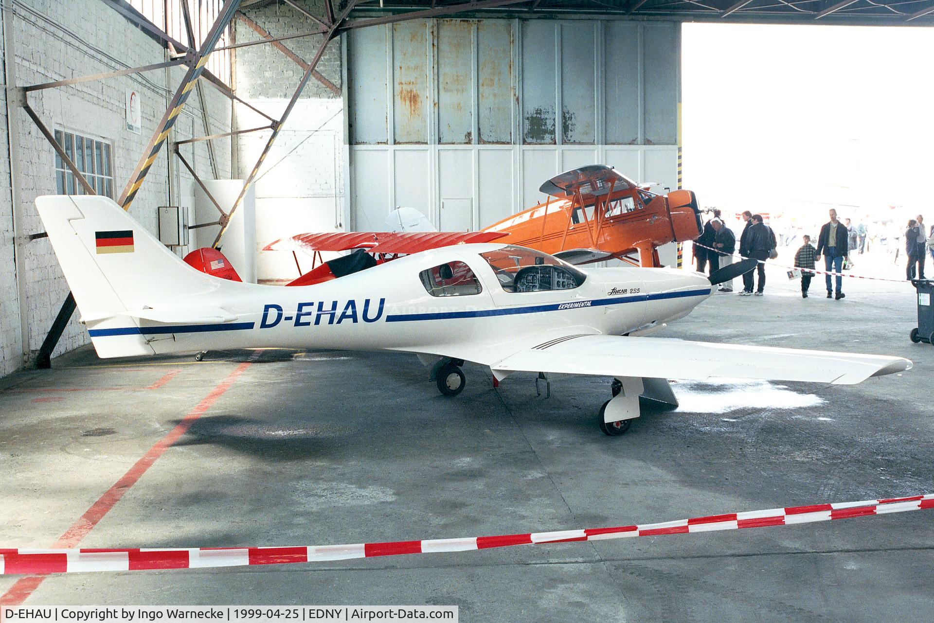 D-EHAU, Lancair 235 C/N 1645, Lancair (Hauser) 235 at the Aero 1999, Friedrichshafen