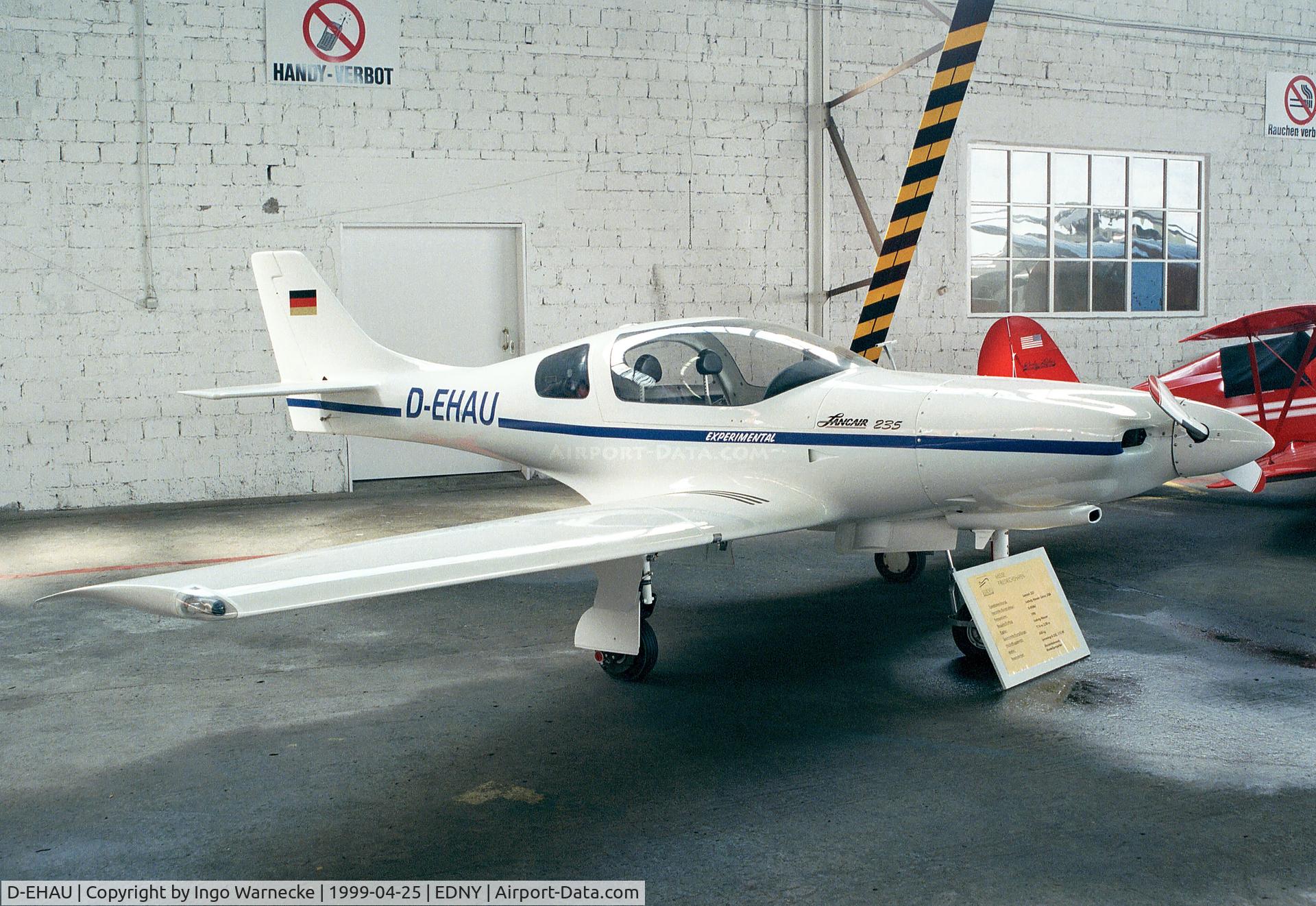 D-EHAU, Lancair 235 C/N 1645, Lancair (Hauser) 235 at the Aero 1999, Friedrichshafen