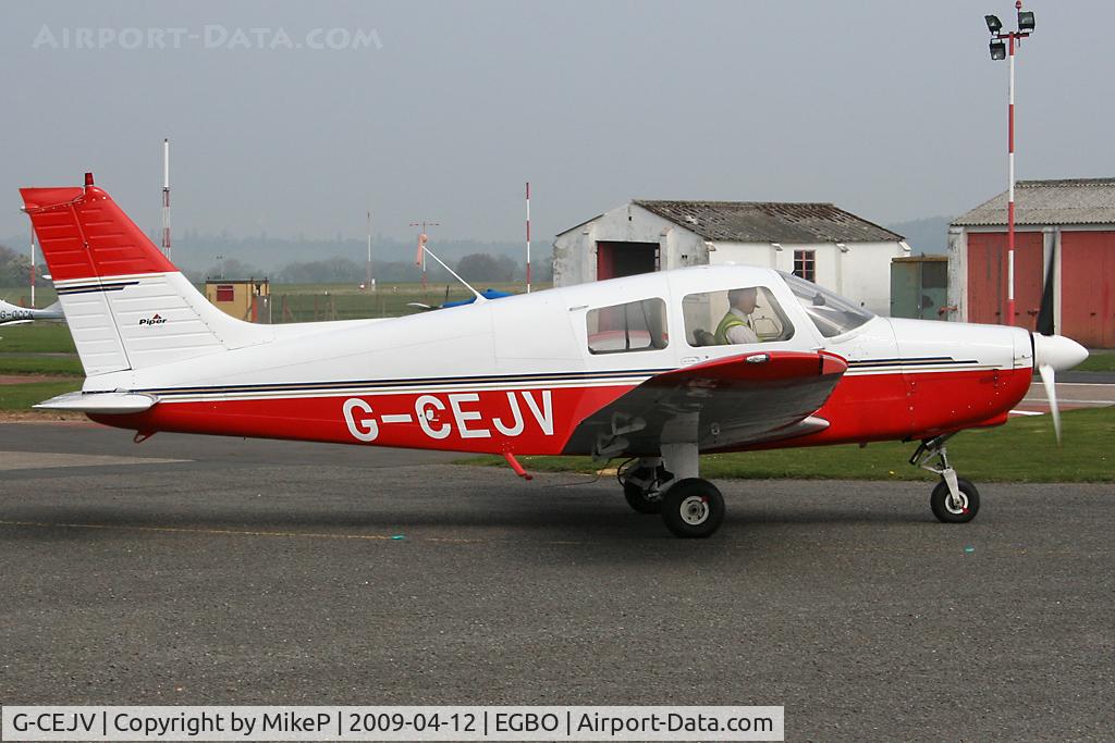 G-CEJV, 1989 Piper PA-28-161 Cadet C/N 28-41225, Pictured during the Easter Open Day & Fly-In.