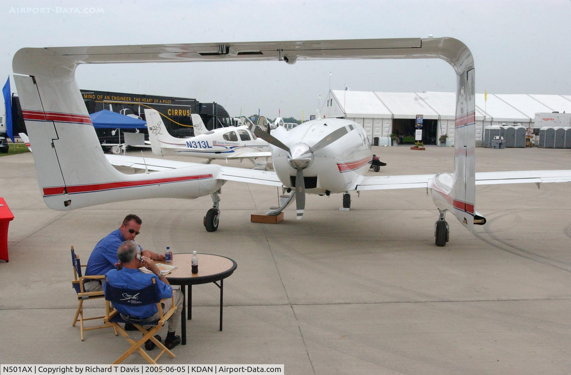 N501AX, 2003 Adam Aircraft A500 C/N 0002, 2003 Adam A500 in Danville Va.