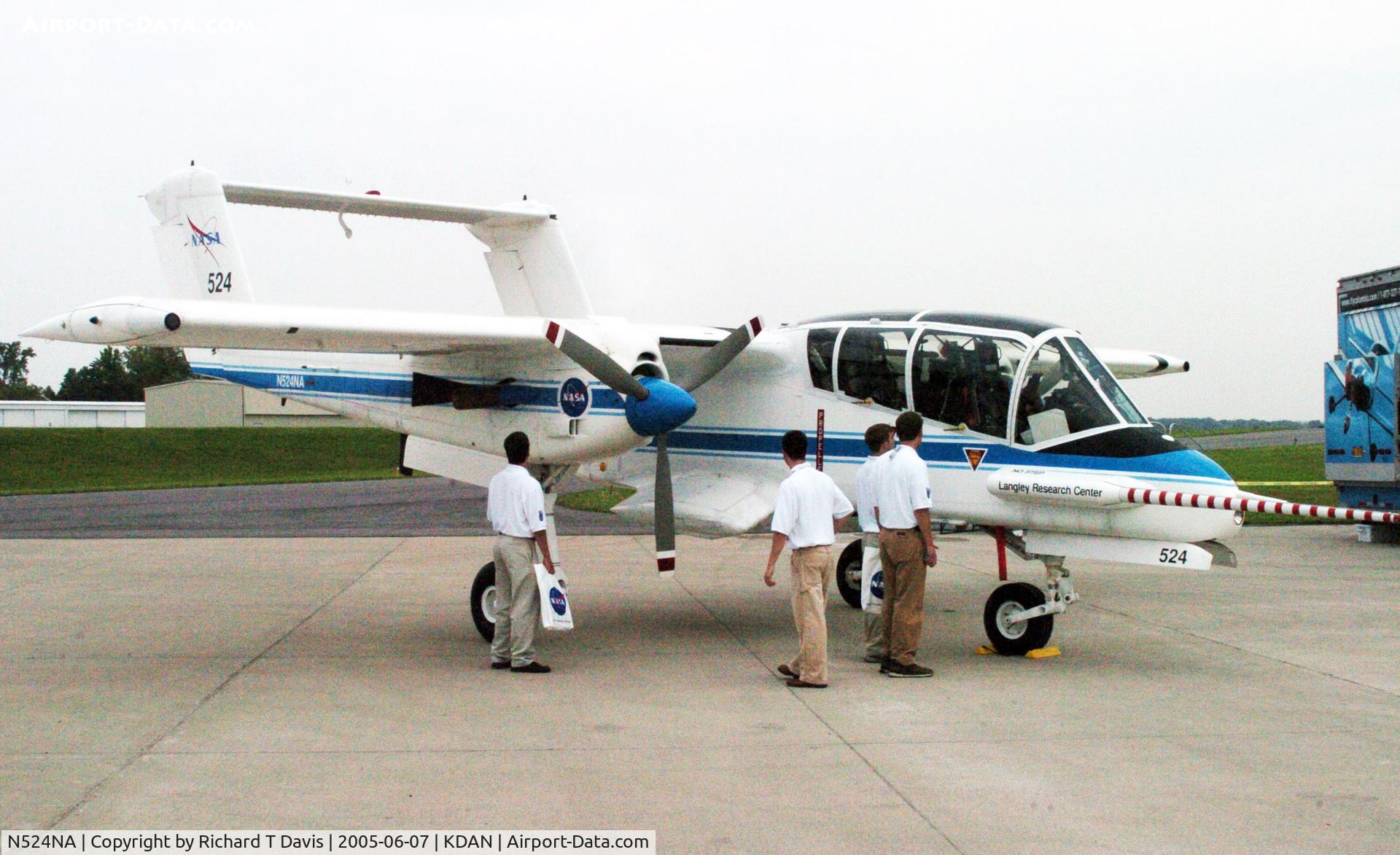 N524NA, 1967 North American OV-10A Bronco C/N 305A-95, North American OV-10A in Danville Va.