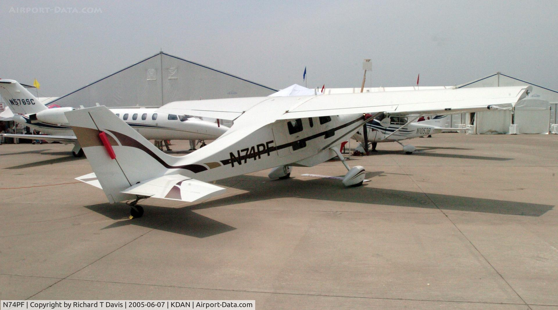 N74PF, 2003 Comp Air 7SLX C/N 037111SLX, 2003  Comp Air 7-SLX in Danville Va.