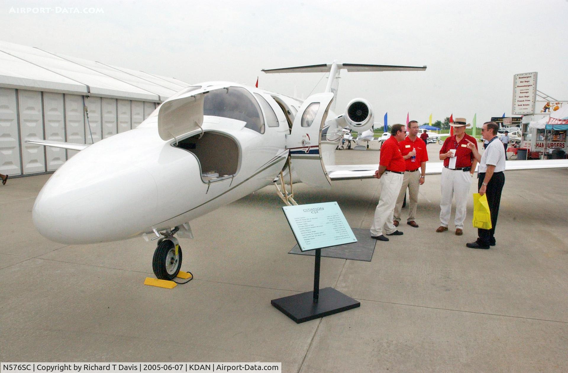 N576SC, 2005 Cessna 525A CitationJet CJ2 C/N 525A0224, 2005  Cessna 525A in Danville Va.