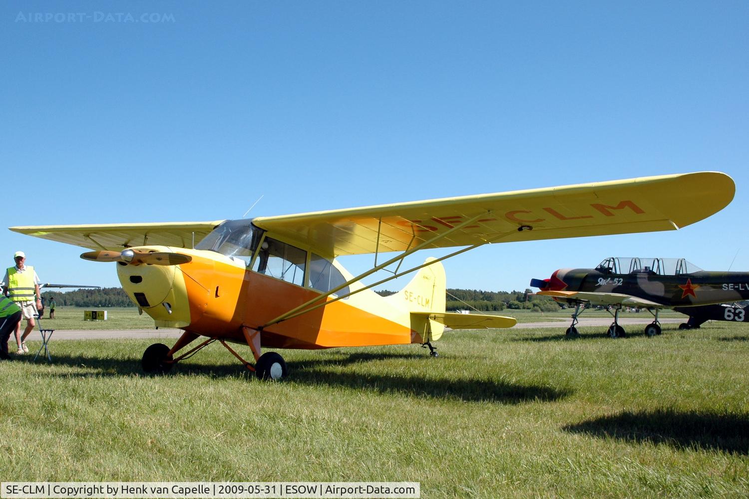 SE-CLM, 1945 Aeronca 7AC Champion C/N 392, Aeronca Champion at Västerås Hässlö airport, Sweden.
