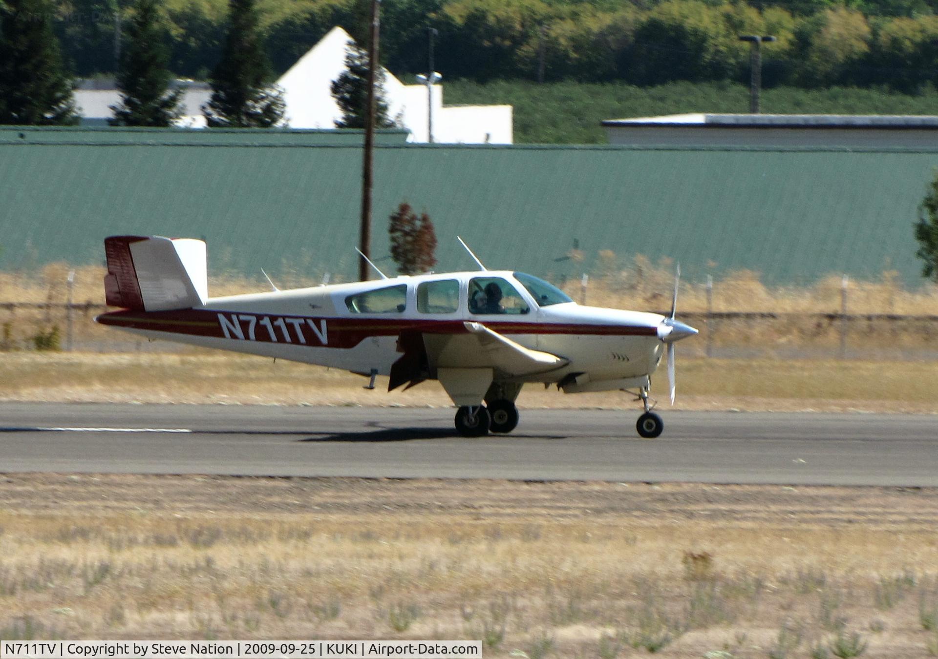 N711TV, 1965 Beech S35 Bonanza C/N D-7931, 1965 Beech S35 arriving from KSQL