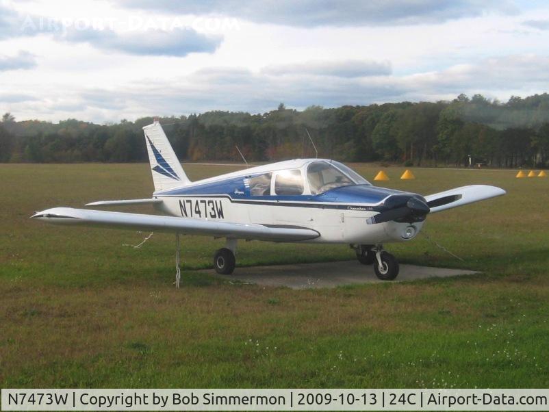 N7473W, 1963 Piper PA-28-180 C/N 28-1378, On the ramp at Lowell, MI