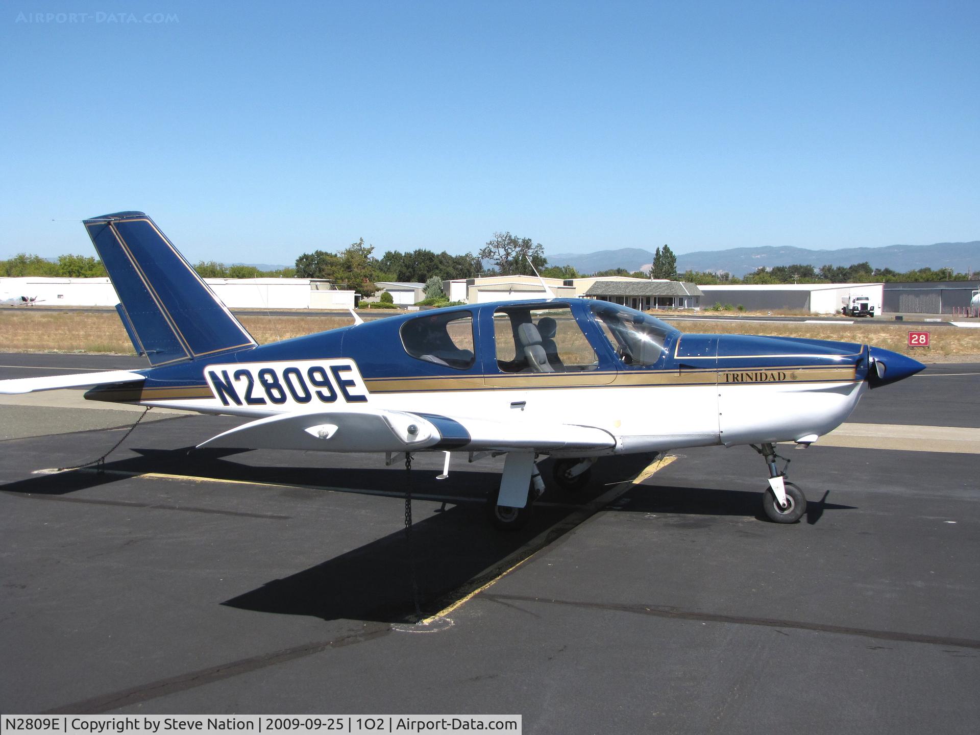 N2809E, Socata TB-20 Trinidad C/N 1141, Socata TB-20 TRINIDAD visiting from Novato (KDVO)