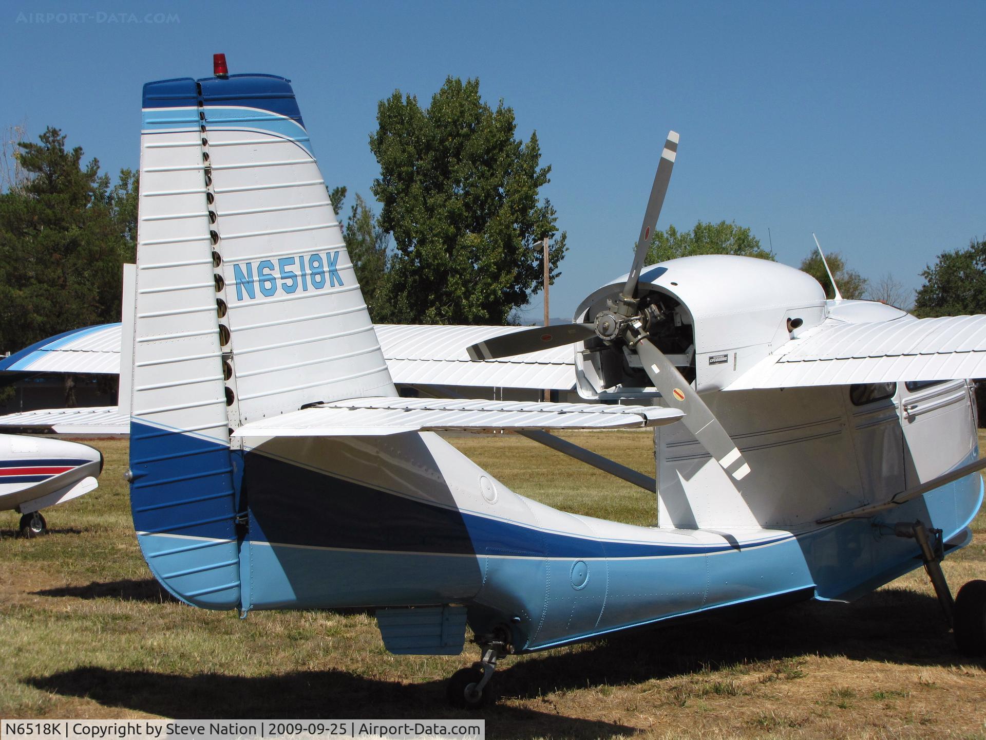 N6518K, 1947 Republic RC-3 Seabee C/N 784, 1947 republic RC-3 Seabee at old Natural HS Field in Lakeport, CA (Clear Lake Splash-In)
