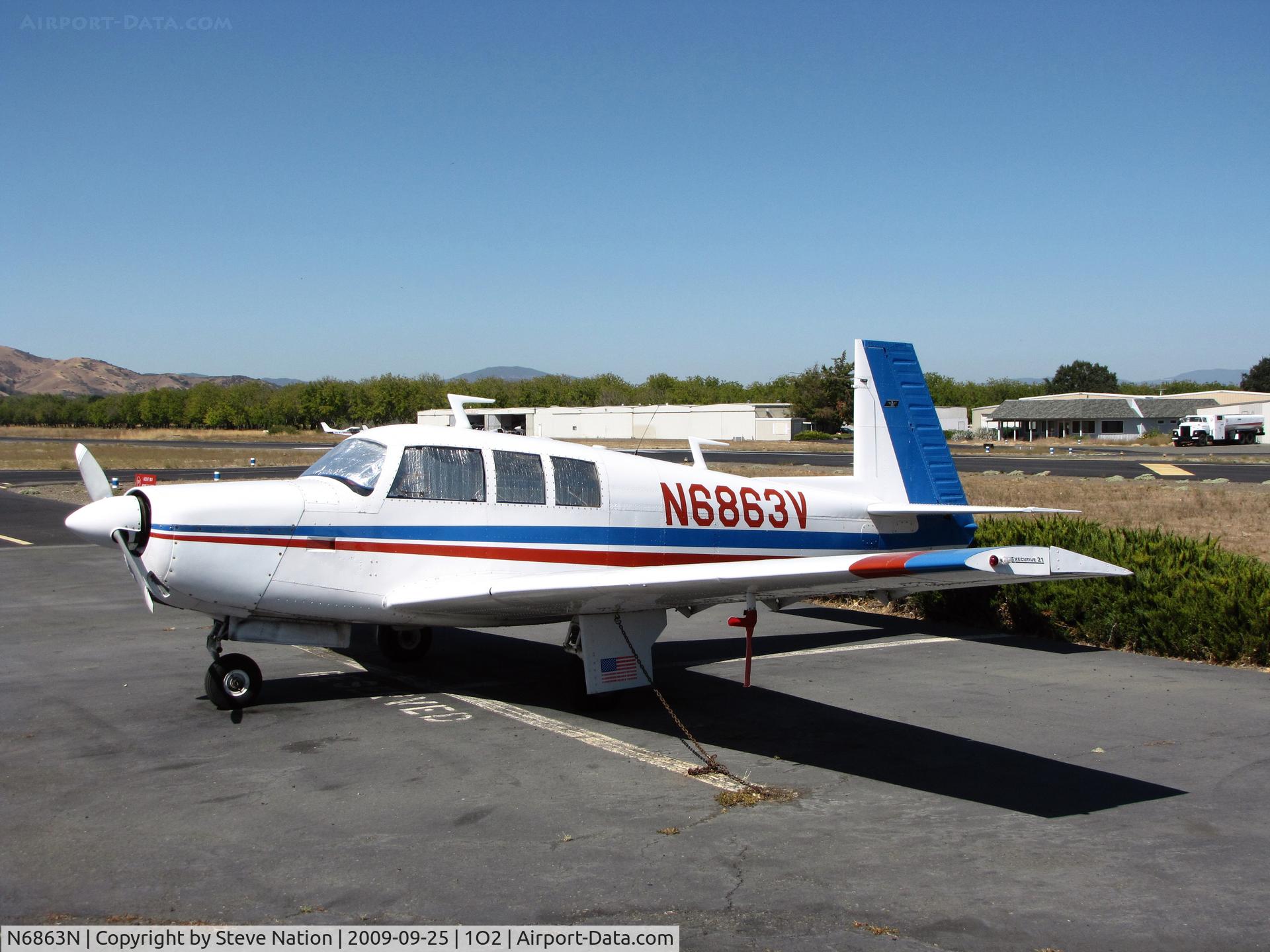 N6863N, Mooney M20C Ranger C/N 680143, Mooney M20C without cockpit covered